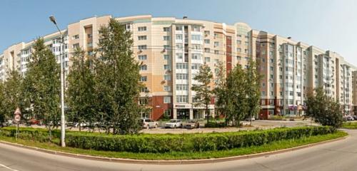 Панорама дома Ханты-Мансийский Автономный округ - Югра, г. Сургут, пр-кт. Ленина, д. 18