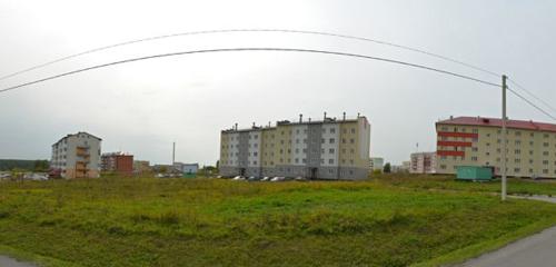 Панорама дома обл. Кемеровская, р-н. Топкинский, г. Топки, мкр. Солнечный, д. д.16
