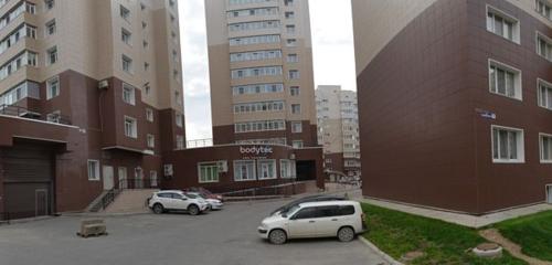 Панорама дома обл. Сахалинская, г. Южно-Сахалинск, ул. Больничная, д. 2, к. 1